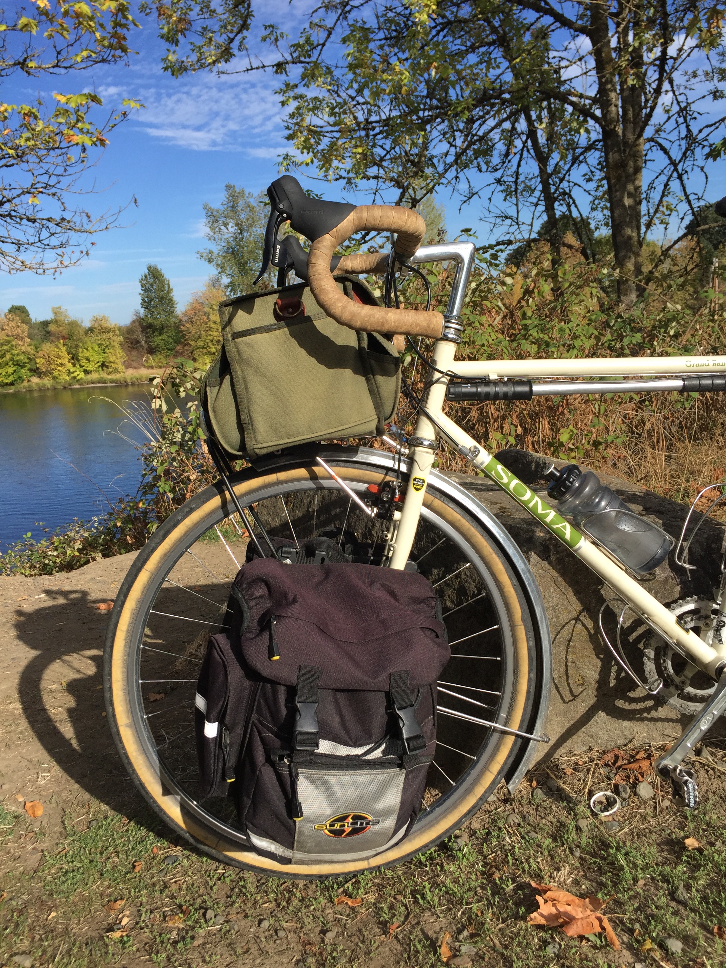 Panniers on the Grando