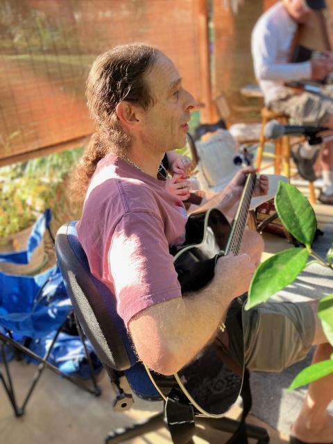 Music on the patio