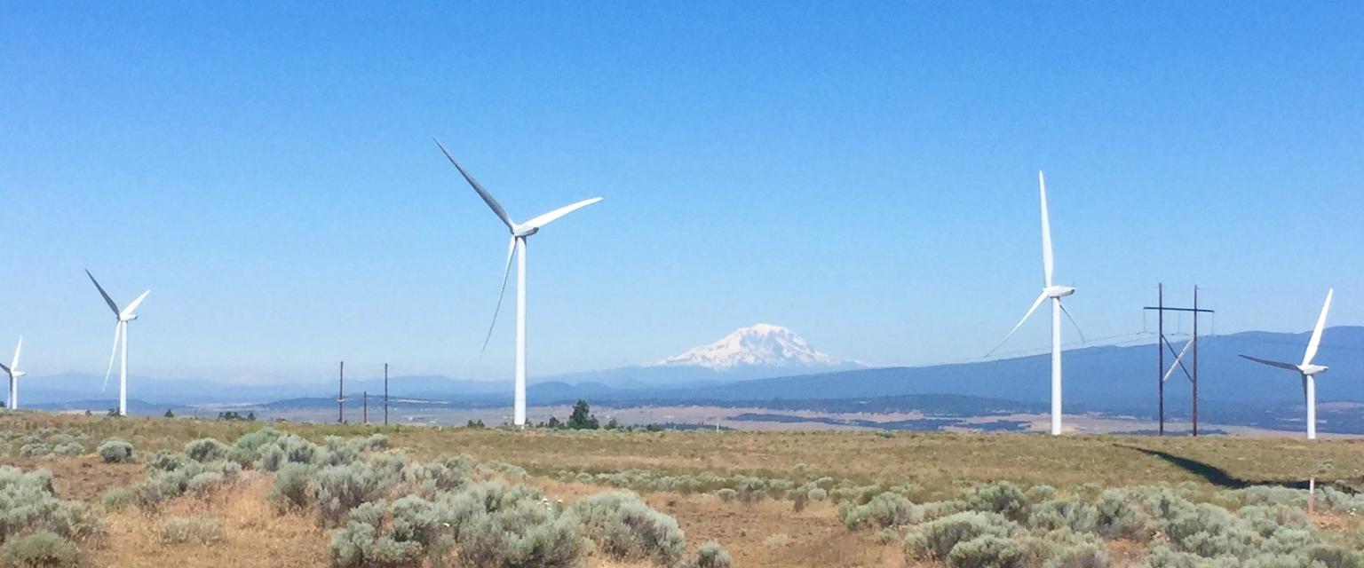 WIndmills on the Columbia Plateau