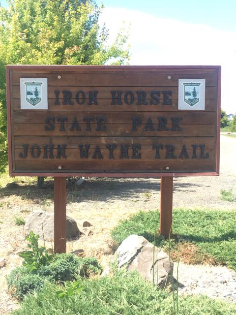 Starting the John Wayne Trail