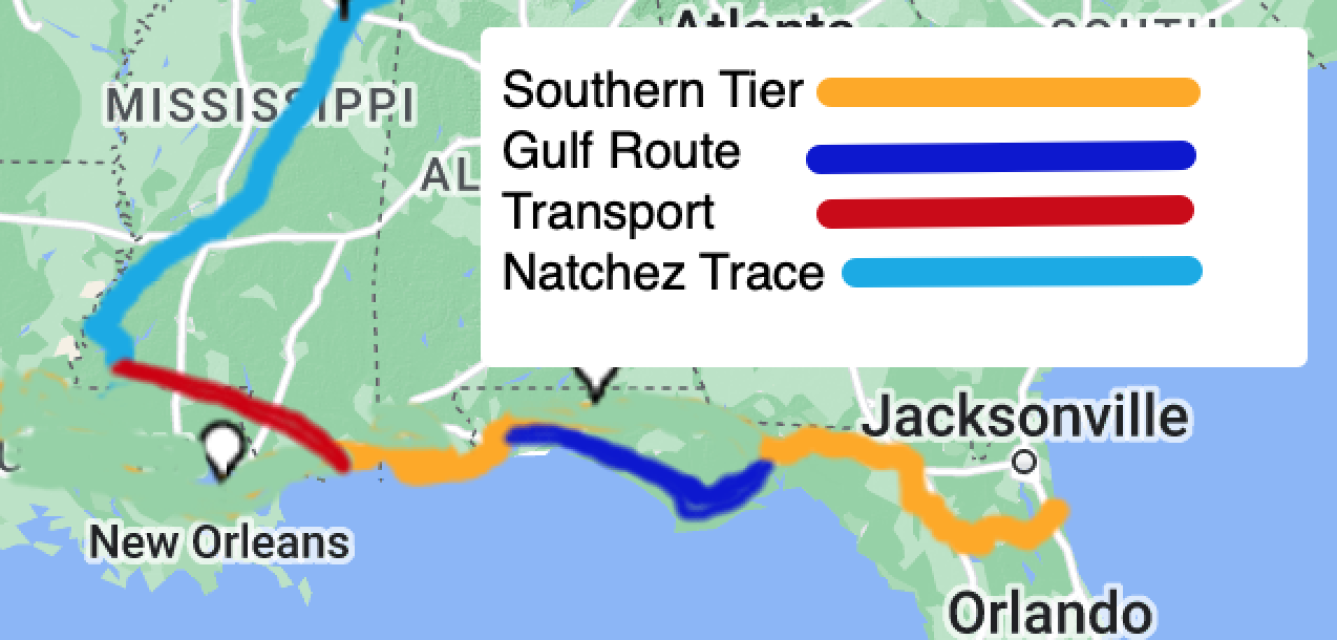 The route