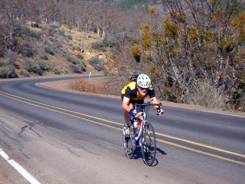 Downhill on Dead Indian Memorial