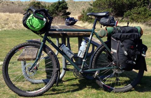 Disc Trucker loaded for touring